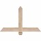 Ekena Millwork Eugene Smooth Timber Gable Bracket, Douglas Fir, 36"W x 23"H x 1 1/2"D x 3 1/2"F, 15/12 Pitch GBW036X23X0204EUG00SDF - alternate 1